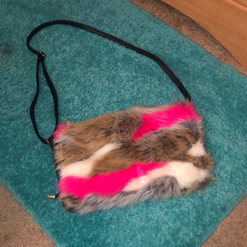 A fur purse